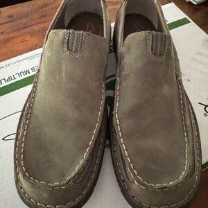 Cloudsteppers by Clarks Men's Tan Slip-On Loafers